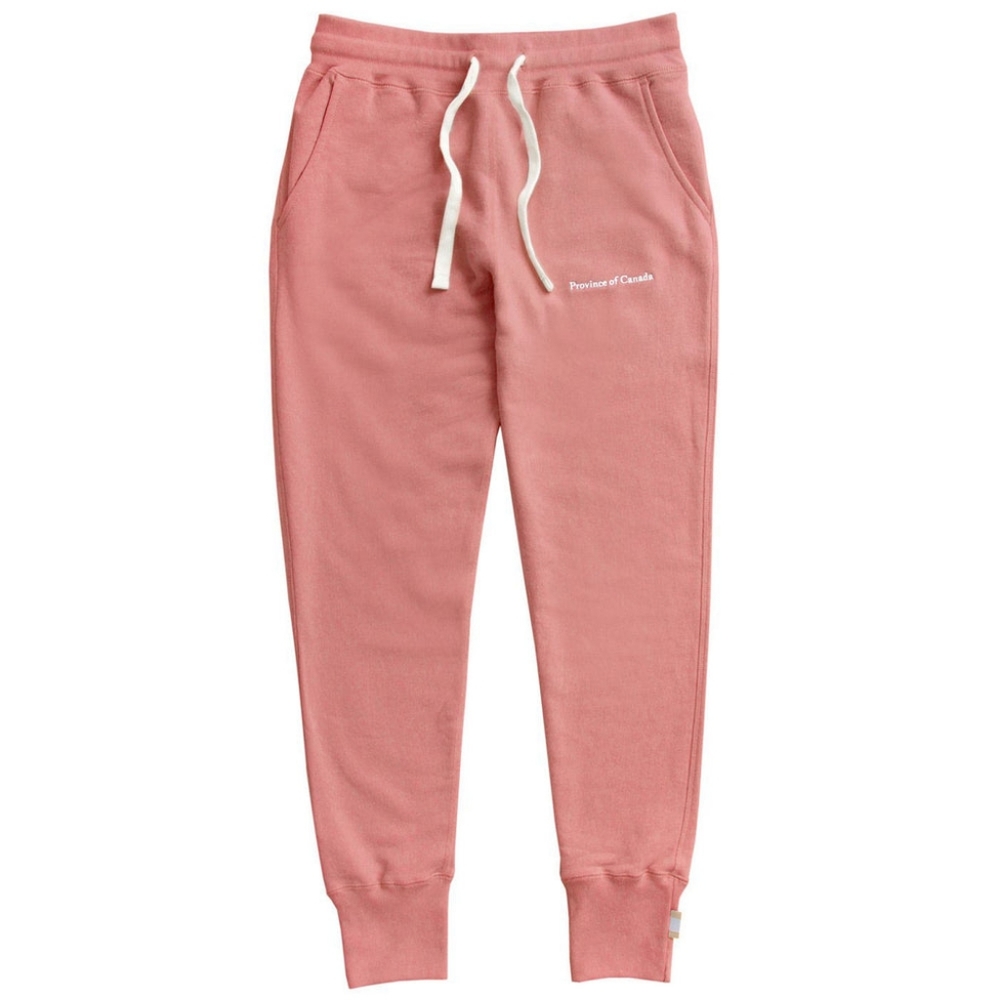 Province of Canada Skinny French Terry Sweatpant Faded Red